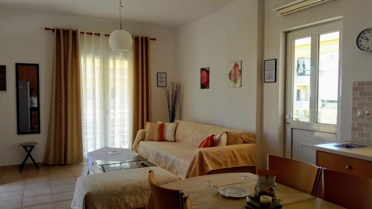 Cozy New Apartments Nea Chora Hriszí Aktí Haniá Kültér fotó