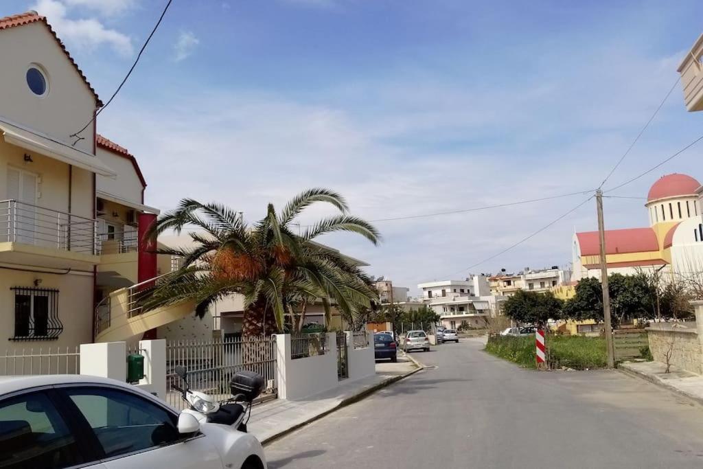 Cozy New Apartments Nea Chora Hriszí Aktí Haniá Kültér fotó