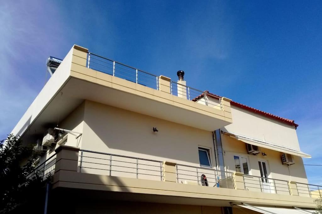 Cozy New Apartments Nea Chora Hriszí Aktí Haniá Kültér fotó